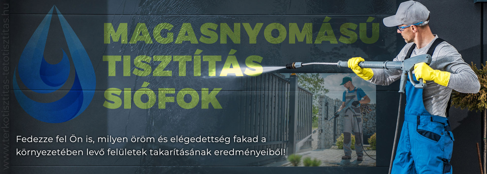 Térkőtisztítás Siófok, Tetőtisztítás Siófok